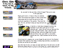 Tablet Screenshot of classicchaps.com